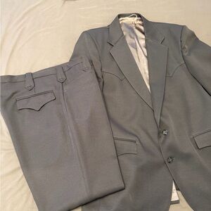 Stafford Charcoal Men's Suit